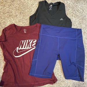 Women’s Activewear Clothing Lot Size Large